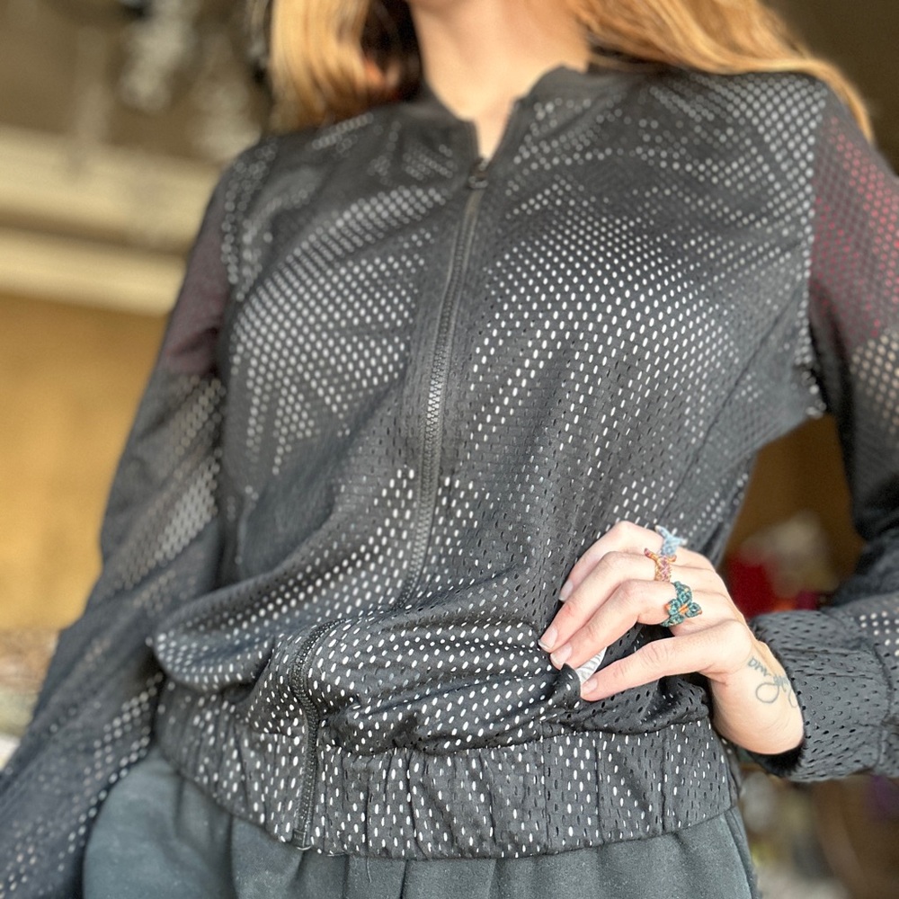 Mesh Sweater